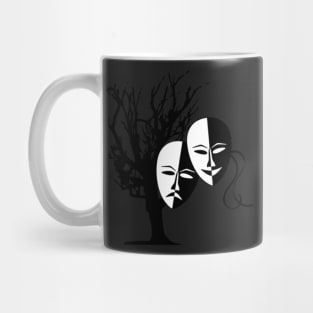Hitchcock's Masks Mug